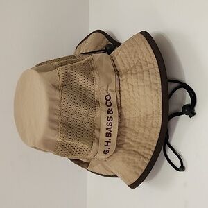 G.H.Bass & Co. Womens/Unisex Beige Explore Hat Camping Fishing Outdoor One Size